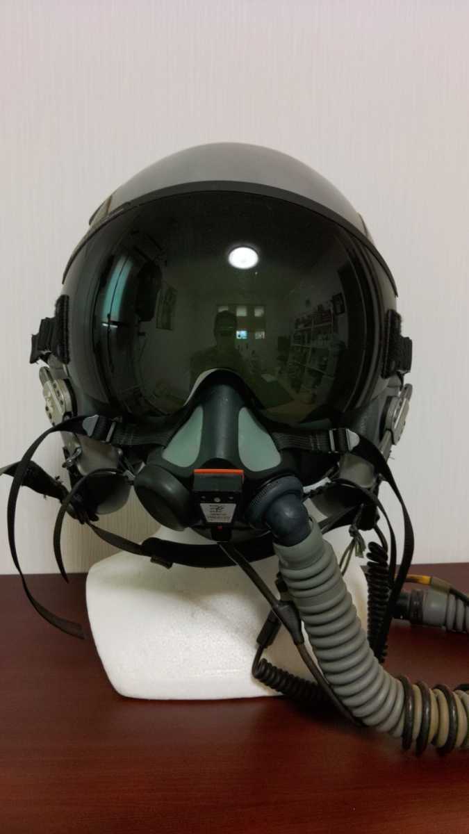 ヤフオク! - アメリカ軍 HGU-55P フライトヘルメット 酸素マスク