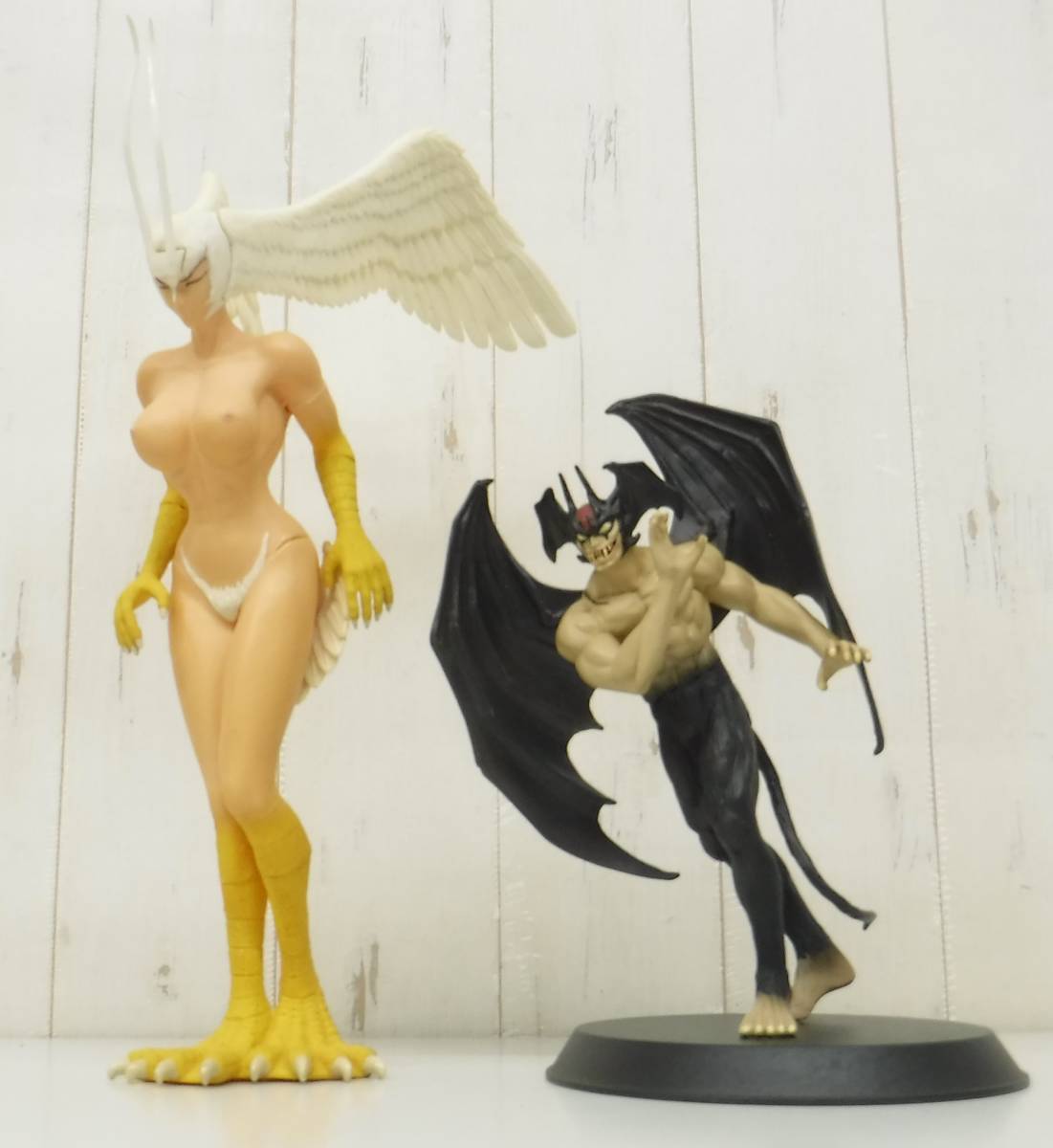 当時物 フィギュア 2点 デビルマン バンプレスト 妖鳥シレーヌ 台無し 永井豪 キャラクター アニメ 漫画