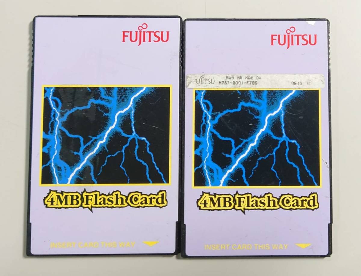 KN855 Fujitsu 4MB Flash card 2 шт. комплект 