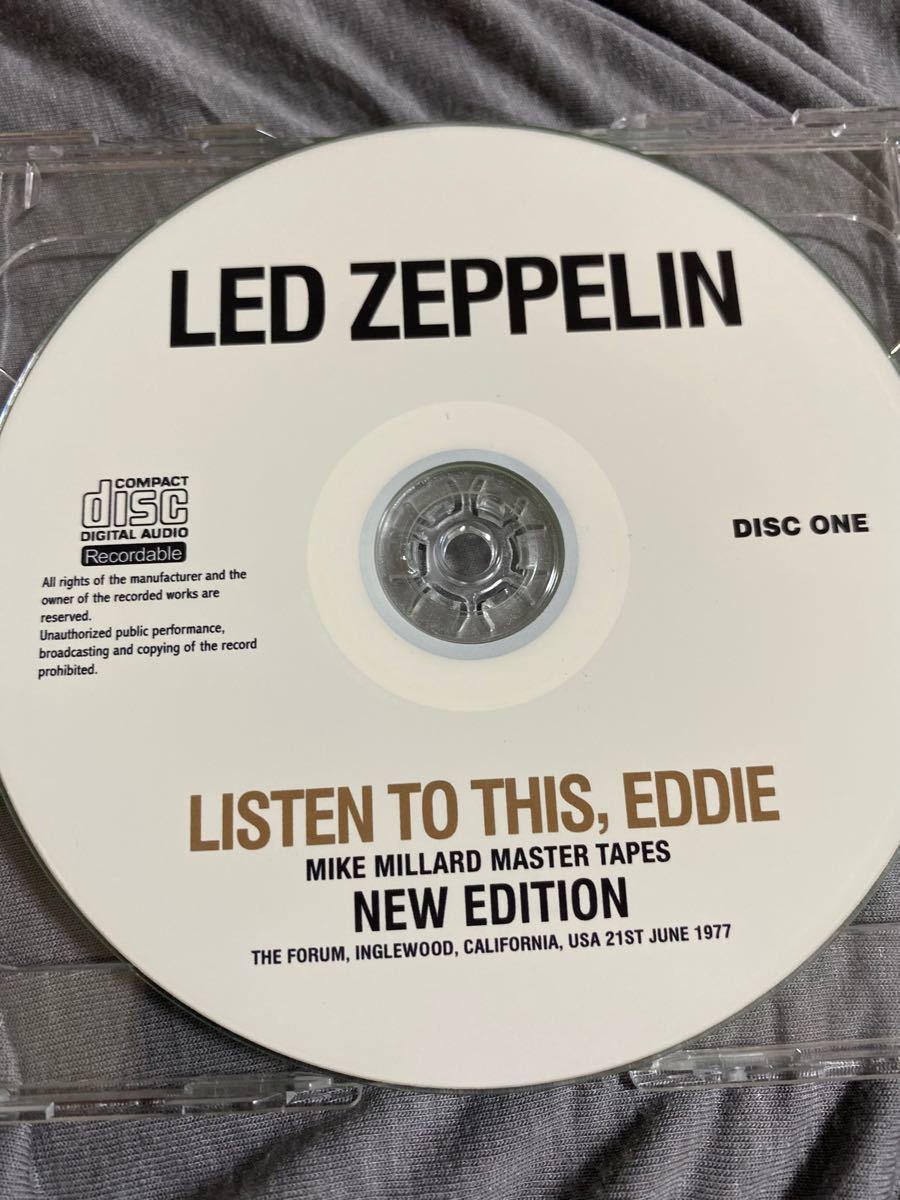 LED ZEPPELIN  LISTEN TO THIS,EDDIE  NEWEDITION