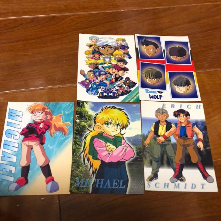 ☆爆走兄弟レッツ&ゴー!! WGP 初版カード 描き下ろし 表 沖田 ☆爆走兄弟レッツ&ゴー!! WGP 初版カード 描き下ろし 表 沖田