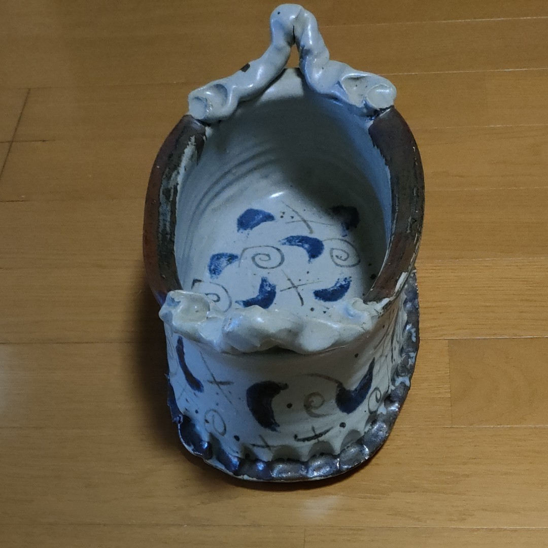 Roy & Chieko 笠間焼 径32 ㎝の大型耳付大皿 Roy & Chieko 笠間焼 径32 ㎝の大型耳付大皿 Roy & Chieko