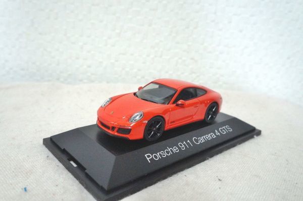 ヘルパ ポルシェ 911 カレラ４ GTS 1/43 ミニカー 赤