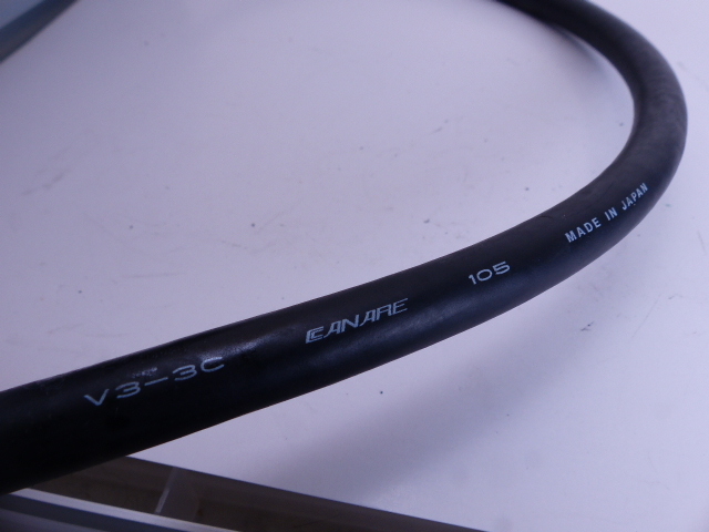 75Ω　COAXIAL　CABLE　V3-3C　RCAケーブル　約2ｍ_画像5