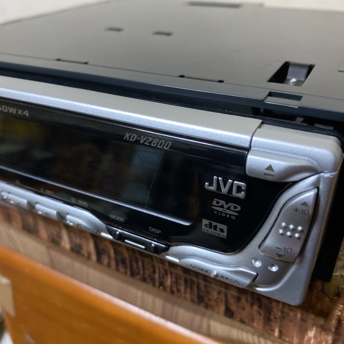 JVC DVD/CD RECEIVER MODEL NO.KD-VZ800 operation not yet verification Junk 