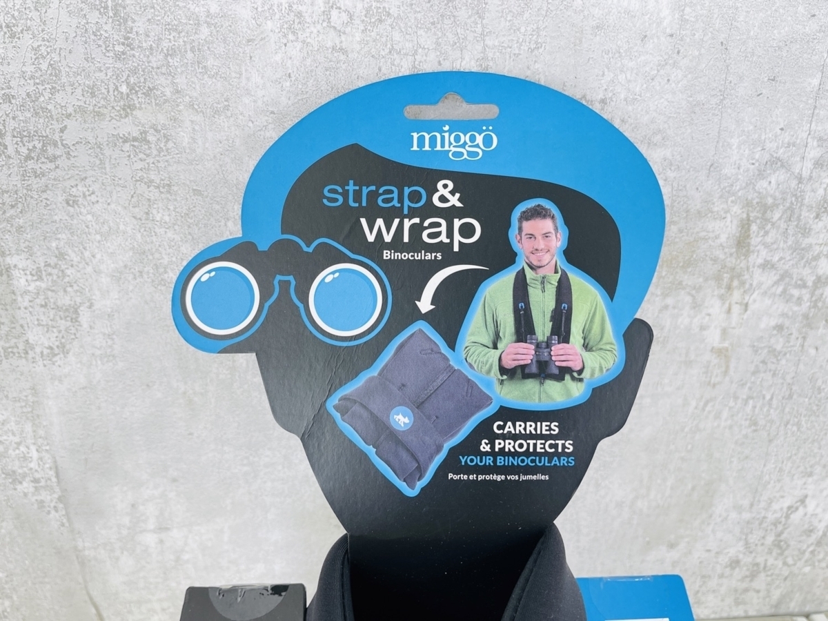 新品未開封 miggo strap＆wrap Binocular Black MW SR-BNC BB 20 ミーゴ ストラップ＆ラップ カメラアクセサリー/F5-3084_画像6