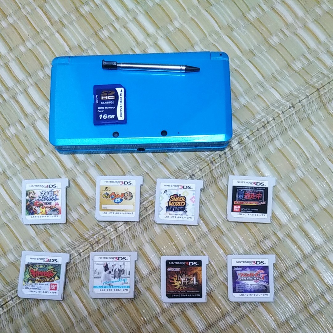 3DS本体　ソフト8本セット