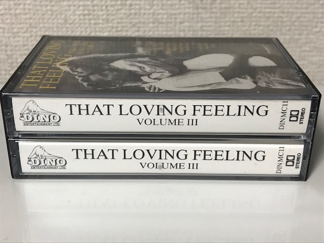 当時物 1991年頃 DINO THAT LOVING FEELING VOLUME3 30ALL TIME GREATS 2本組 ふられた気持 マイケル Sade等 オムニバス レトロ 希少_画像3