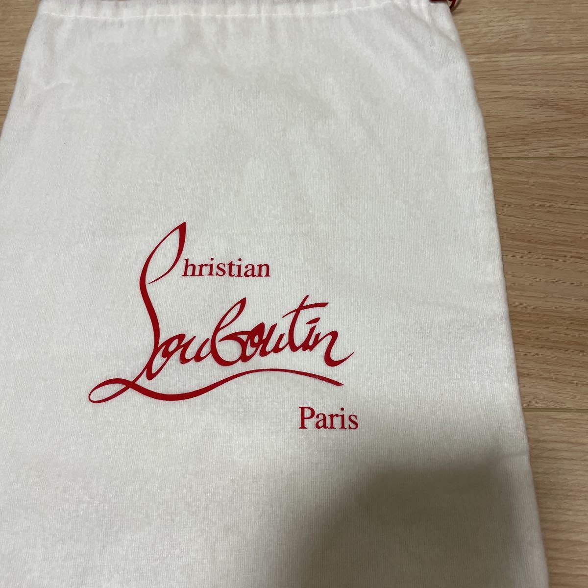 未使用 クリスチャンルブタン ルブタン 保存袋 巾着 布袋 の商品詳細