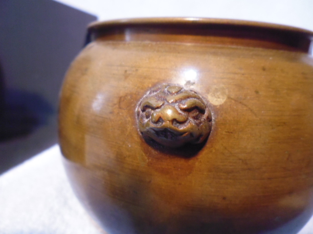 ヤフオク! - 煙草盆 糸巻 古銅 共箱 江戸 旧家初出