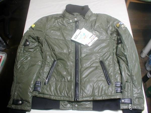 新品 Von Dutch（ボンダッチ）ナイロンWJ26ＪＫＴ/メンズ(L)緑サ_画像1