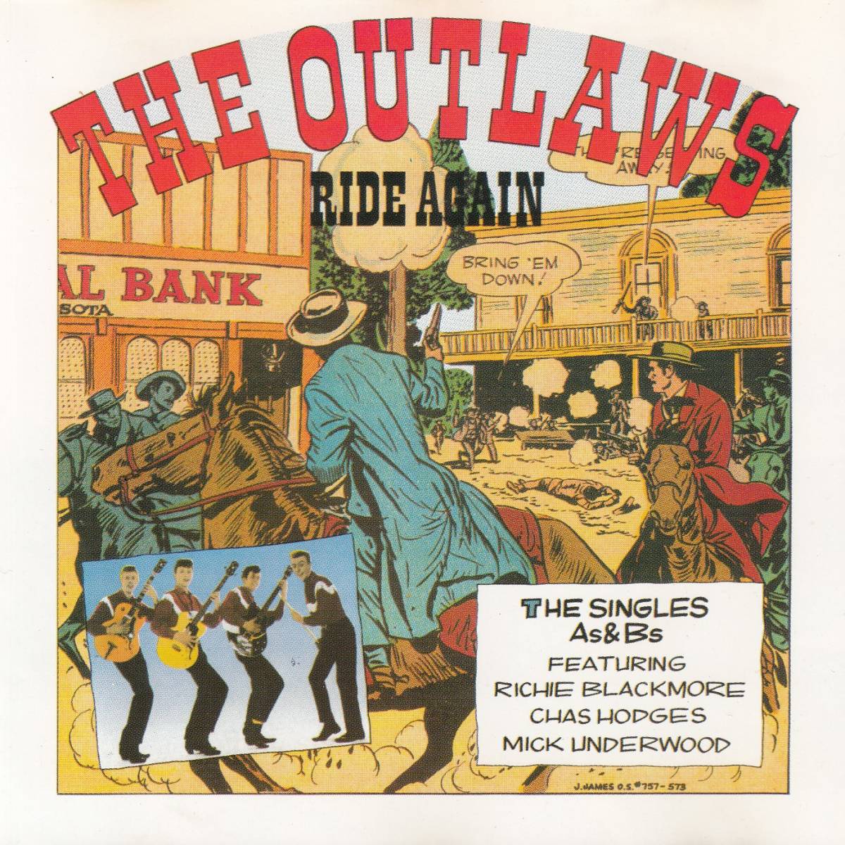 輸 The Outlaws アウトローズ Ride Again (The Single As & Bs)◆規格番号■SEECD-303◆送料無料■即決●交渉有の画像1