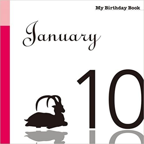 1月10日 My Birthday Book【同梱：切手で８０円引き】※ごぼう茶サンプル付き_画像1