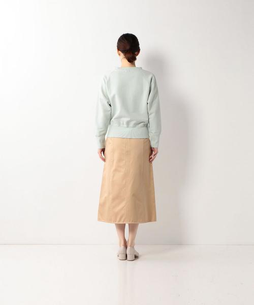 Steven Alan 定価1万7600円 日本製 COTTON SATIN FLAIR LONG SKIRT