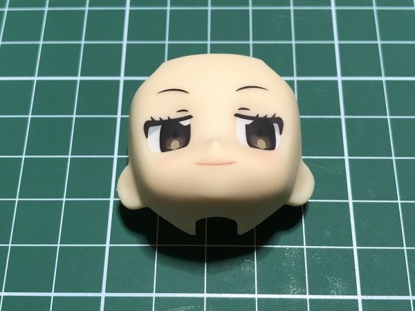 ねんどろいど パーツ けものフレンズ フェネック 顔 通常 にっこり顔/笑顔/微笑顔　K07_画像1