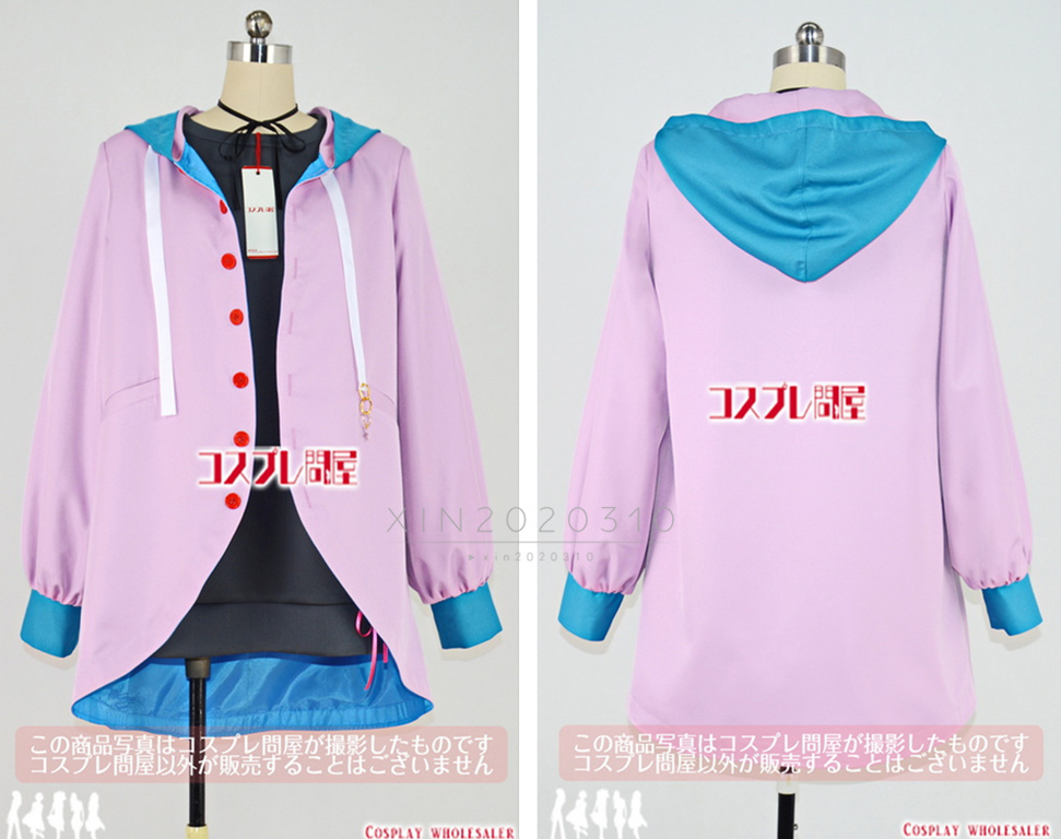 バーチャルYouTuber 成瀬鳴 コスプレ衣装 風(ウィッグ 靴別売り バーチャルYouTuber 成瀬鳴 コスプレ衣装 風(ウィッグ 靴別売り