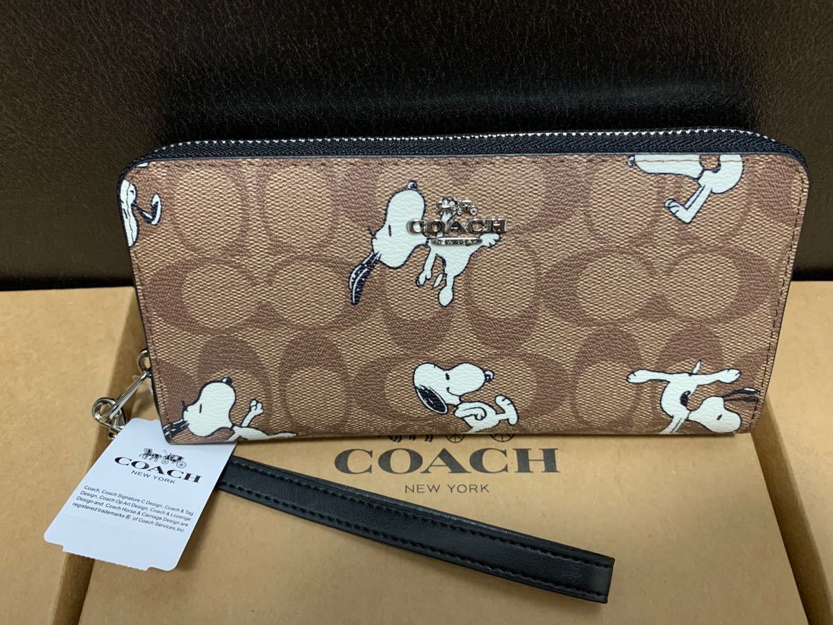 新品未使用 コーチ長財布 C4596 スヌーピーひもあり|Yahoo 新品未使用 コーチ長財布 C4596 スヌーピーひもあり|Yahoo