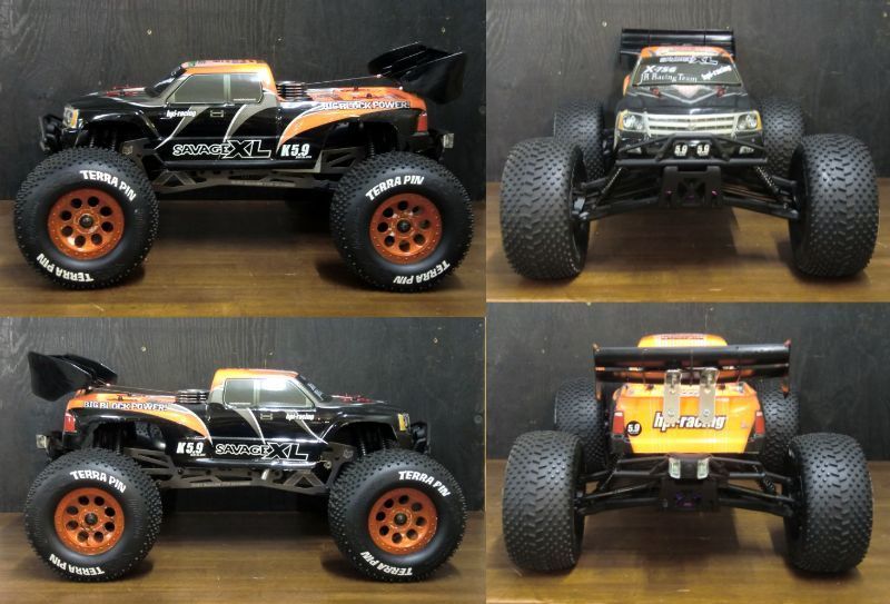 HPI SAVAGE サベージXL K5.9 エンジンラジコン 完成品 +プロボ HPI SAVAGE サベージXL K5.9 エンジンラジコン 完成品 +プロボ