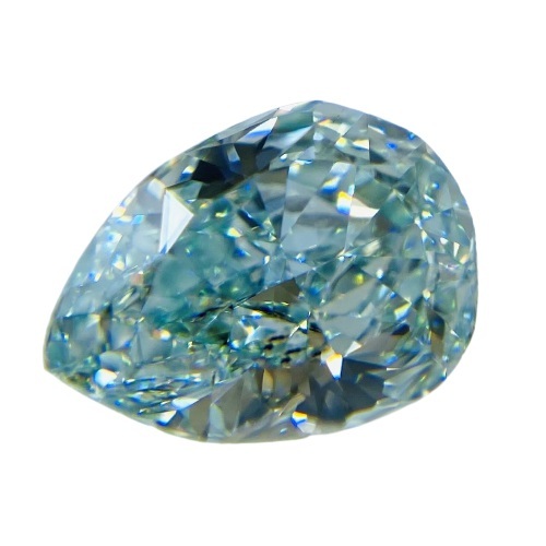 ダイヤモンド FANCY GREEN BLUE 0.896ct PS/RT0327/CGL