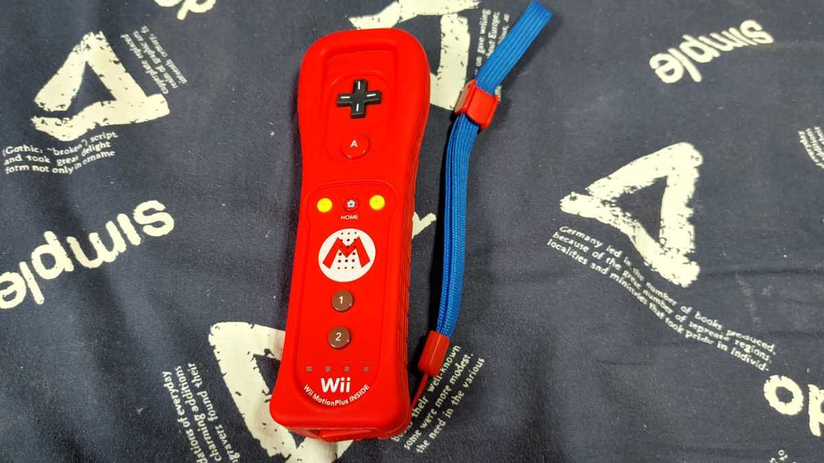 【レア】 Wiiリモコンプラス★マリオモデル★NINTENDO★任天堂★WiiU★