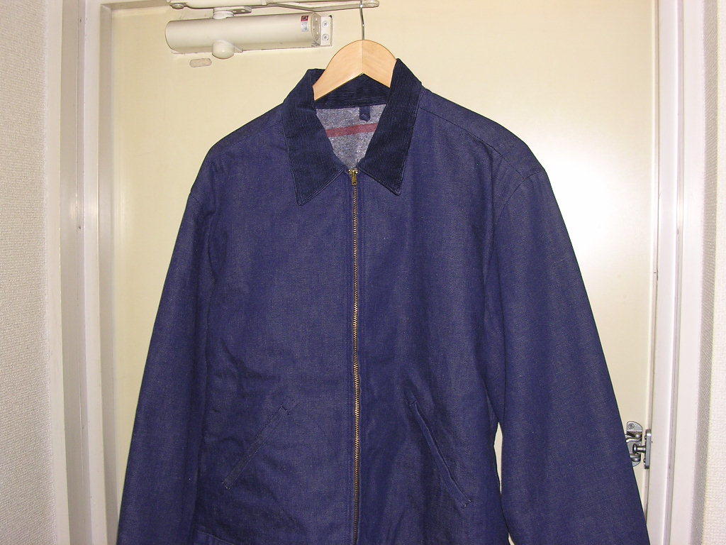 美品 60s Vintage デニムワークジャケット ブランケットライナー 濃紺 ビンテージ ブルゾン ラングラー ブルーベル ビッグマック