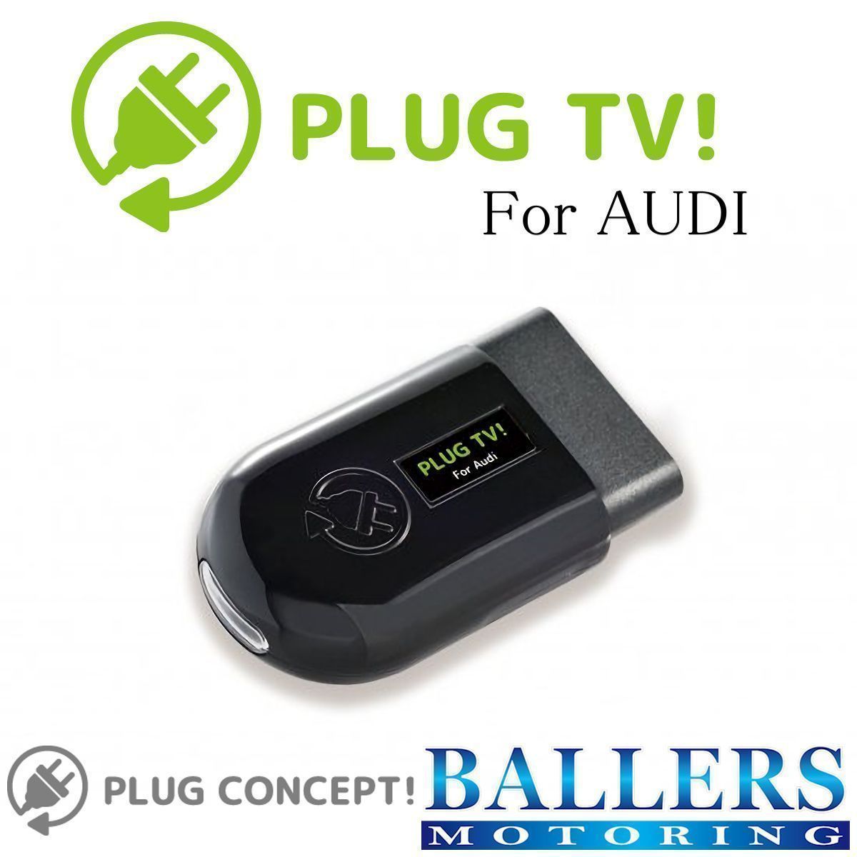 PLUG TV アウディ A5/S5/RS5 (8T) テレビキャンセラー 差し込むだけで設定完了 AUDI コーディング ソフトウェア タイプ 日本製