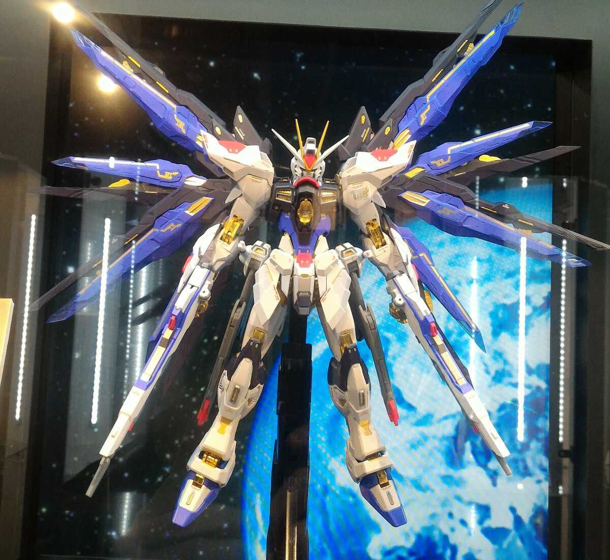 新品 未開封 魂ネイション2018 開催記念商品 METAL BUILD ストライクフリーダムガンダム SOUL BLUE Ver. 伝票跡なし　メタルビルド_画像1