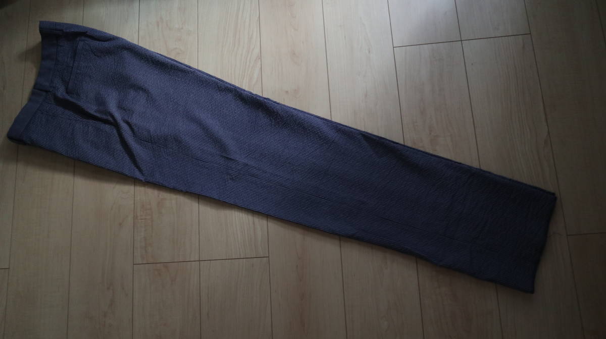 クリスマスファッション ARMANI COLOEZIONI シアサッカースラックス