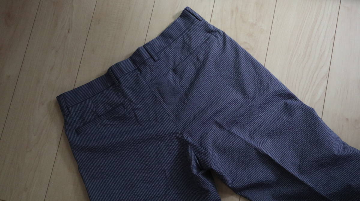 クリスマスファッション ARMANI COLOEZIONI シアサッカースラックス