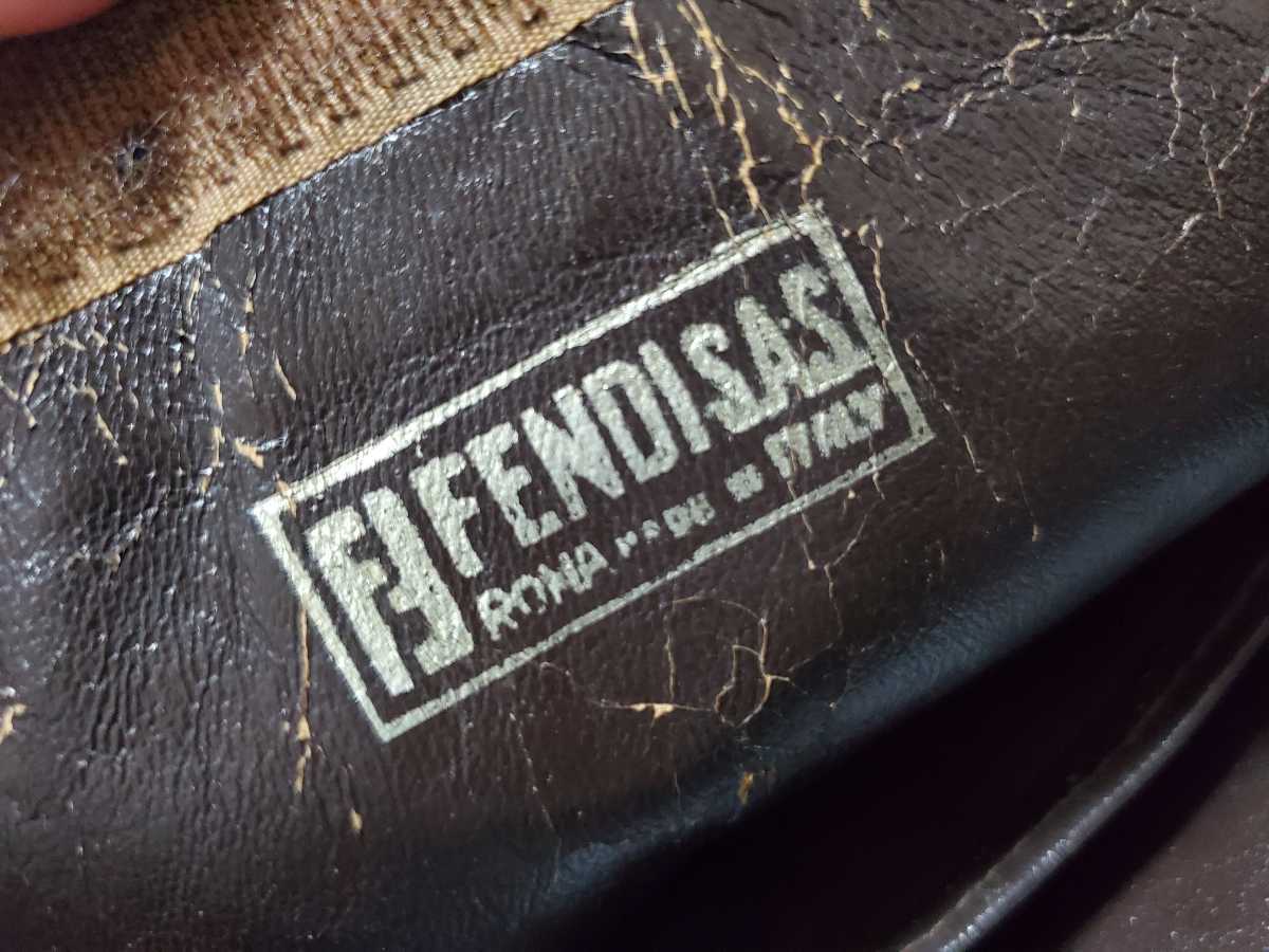 FENDI Fendi FENDI S.A.S 1970 годы после половина ~1980 годы Vintage клатч сумка 