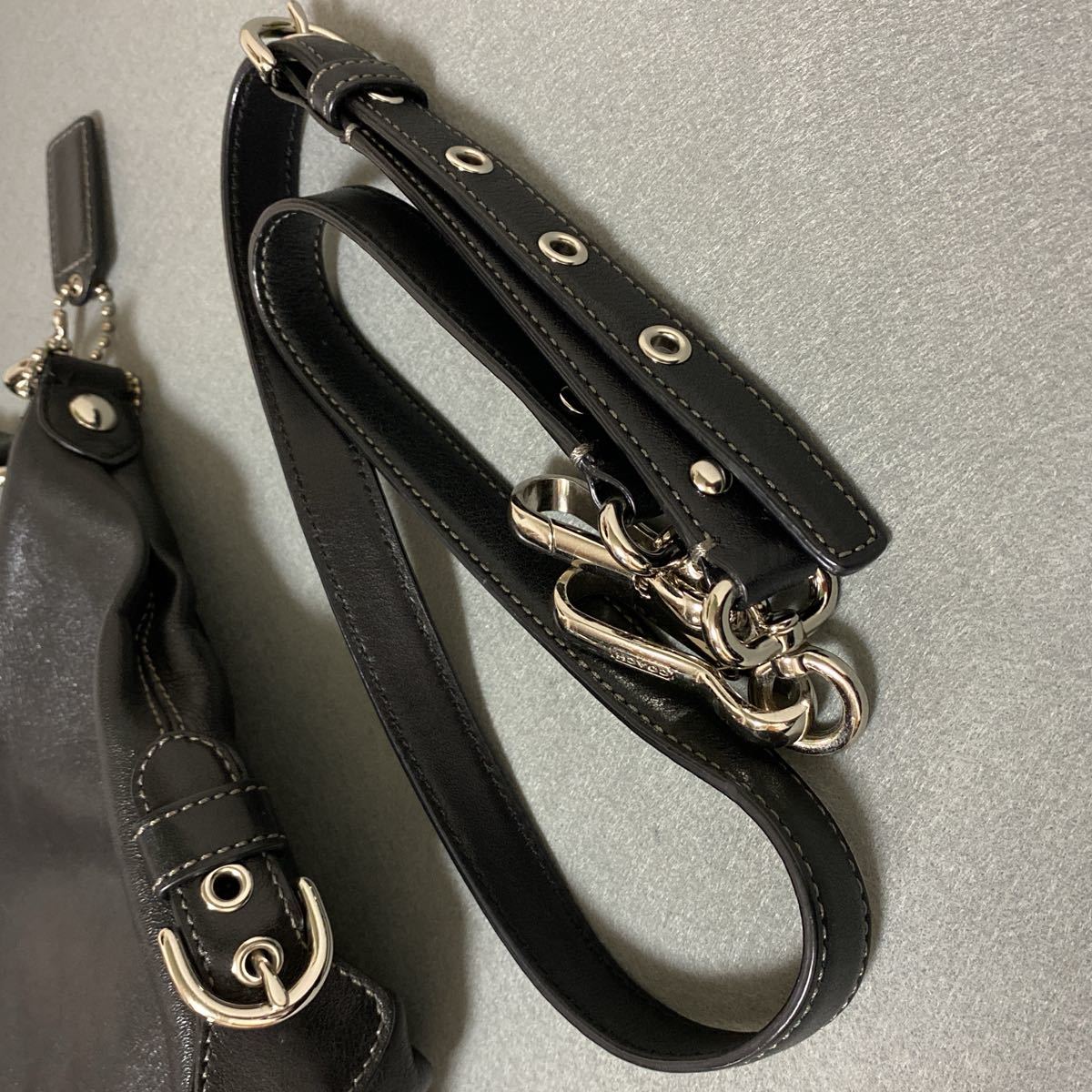 COACH コーチ ショルダーバッグ ハンドバッグ 2way 黒