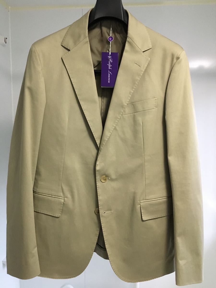 新品 20.9万 イタリア製 Ralph Lauren purple label テーラード