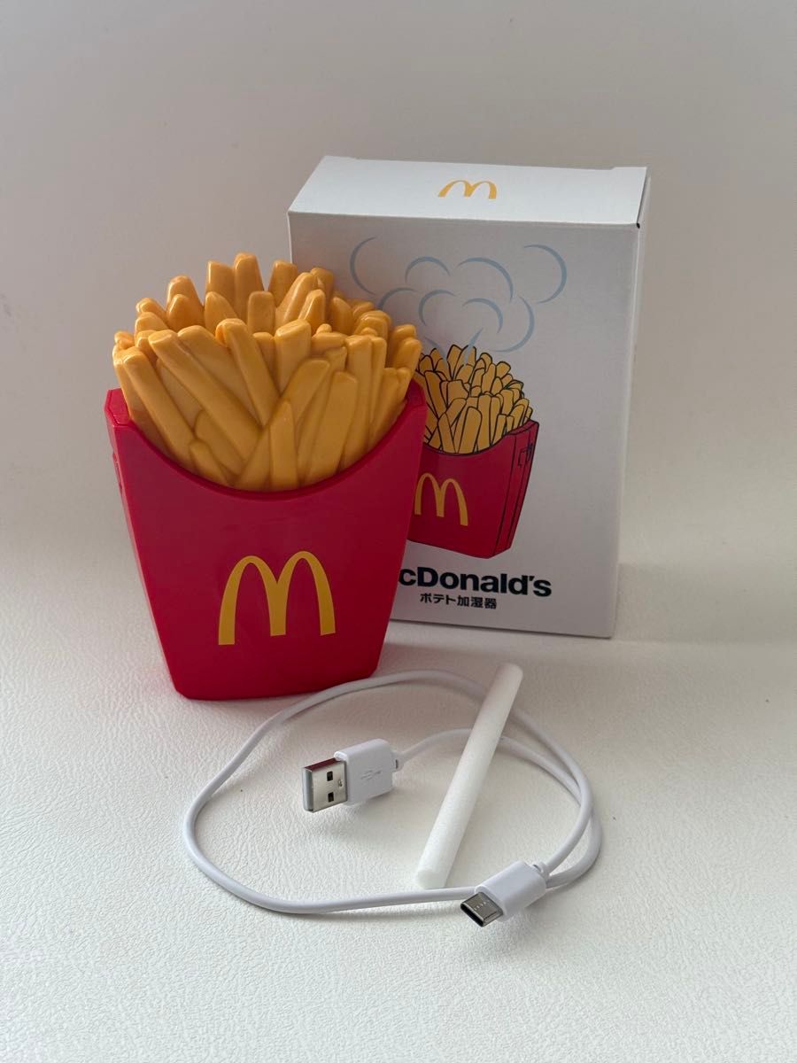 マクドナルド ポテト型 加湿器 USB給電式 福袋特典｜Yahoo!フリマ（旧