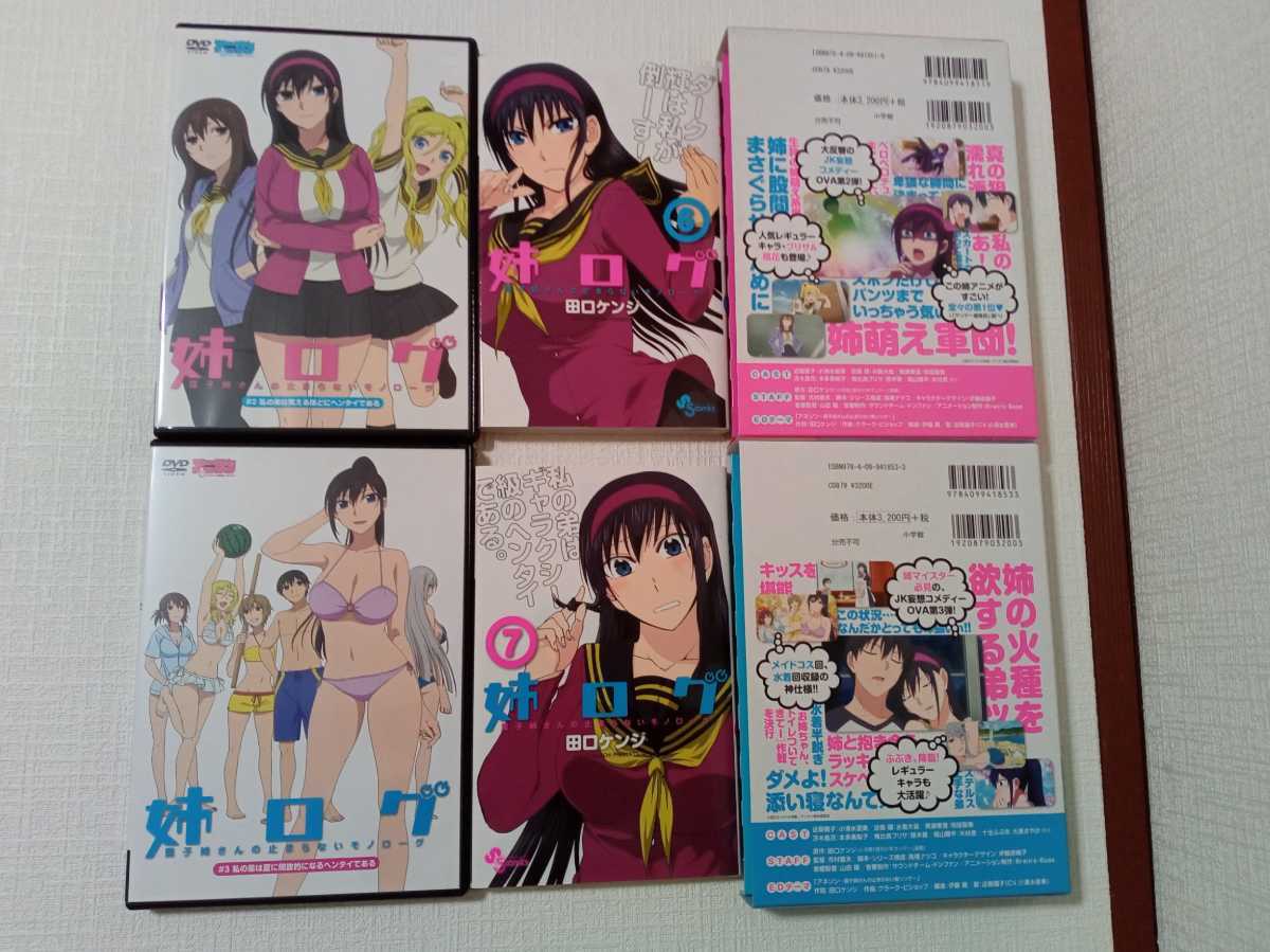 全4巻セット 姉ログ 2巻 5巻 6巻 7巻 ドラマcd オリジナルアニメdvd付き限定版 田口ケンジ 小学館 少年 売買されたオークション情報 Yahooの商品情報をアーカイブ公開 オークファン Aucfan Com 全4巻セット 姉ログ 2巻 5巻 6巻 7巻 ドラマcd オリジナルアニメdvd付き限定版 田口ケンジ 小学館 少年 売買されたオークション情報 Yahooの商品情報をアーカイブ公開 オークファン Aucfan Com