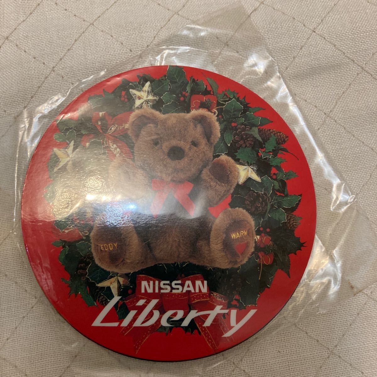 日産 リバティー マグネット クリスマスリース クマ 日産車 日産 リバティー マグネット クリスマスリース クマ 日産車