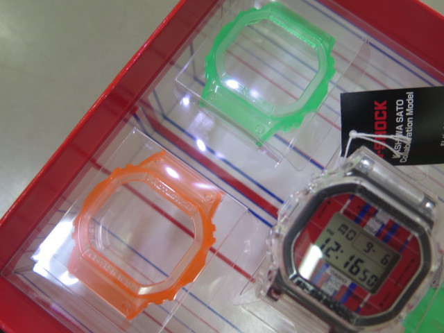 △##CASIO 未使用 カシオ G-SHOCK 佐藤可士和 コラボ DWE-5600KS-7JR