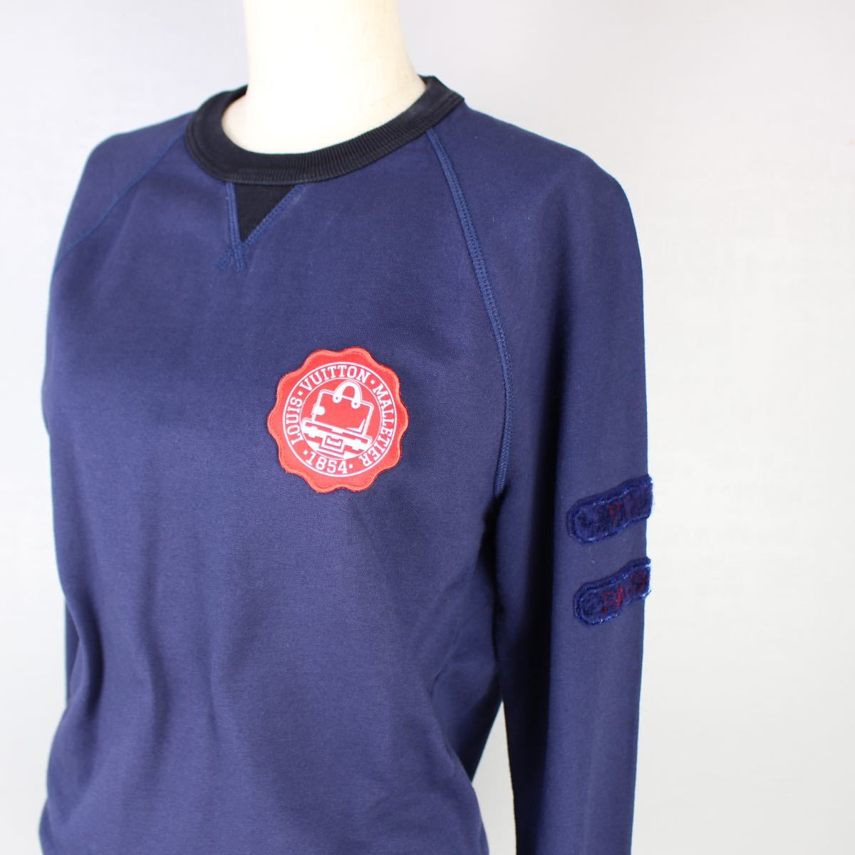 LOUIS VUITTON EMBLEM SWEAT SHIRT MADE IN ITALY/ルイヴィトン