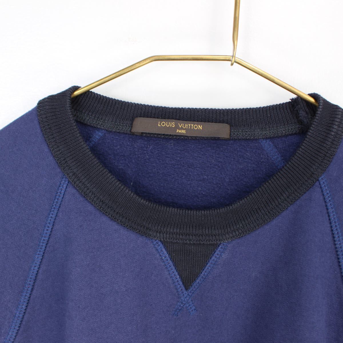 LOUIS VUITTON EMBLEM SWEAT SHIRT MADE IN ITALY/ルイヴィトン