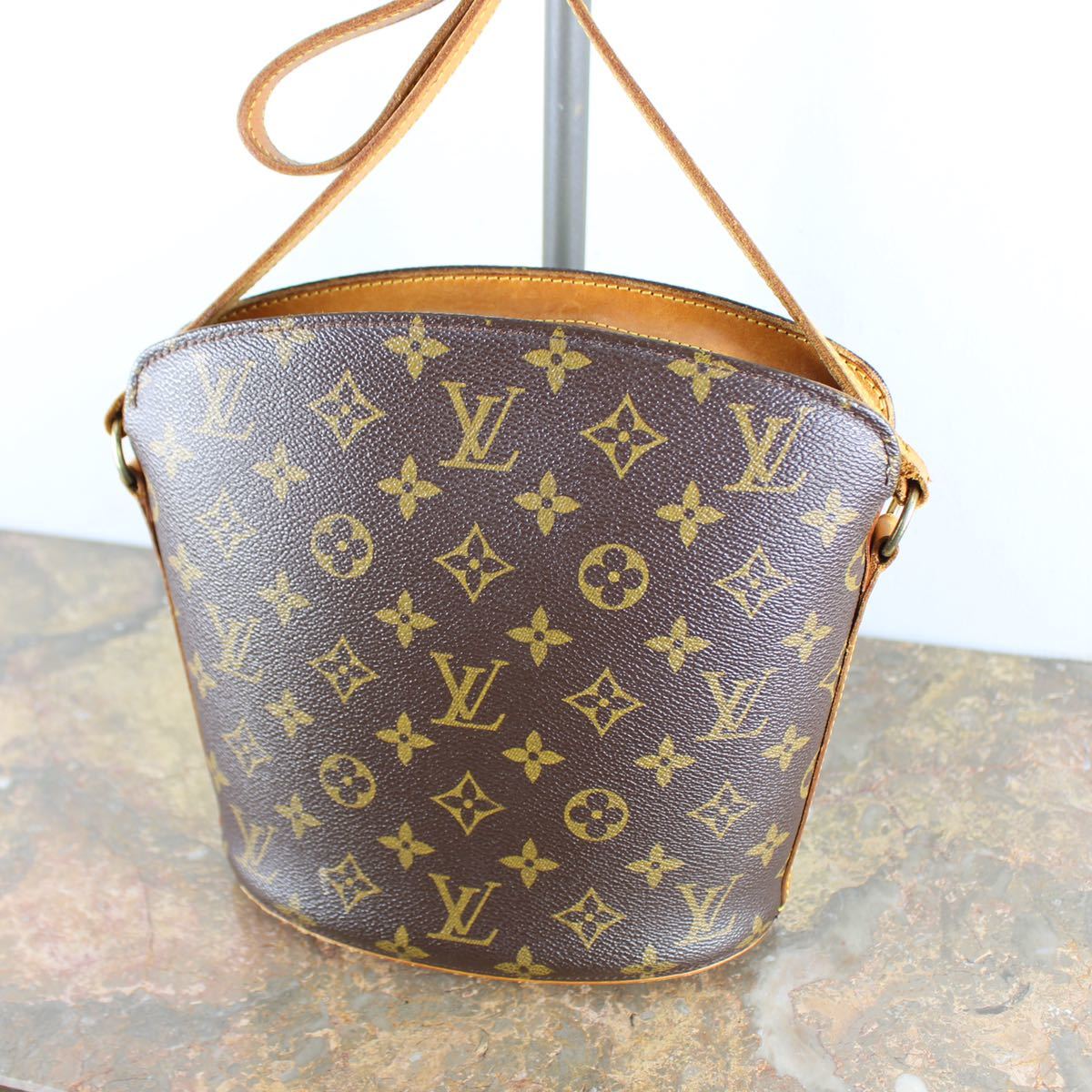 LOUIS VUITTON M51290 SD0051 MONOGRAM PATTERNED SHOULDER BAG MADE IN  USA/ルイヴィトンドルーオモノグラム柄ショルダーバッグ