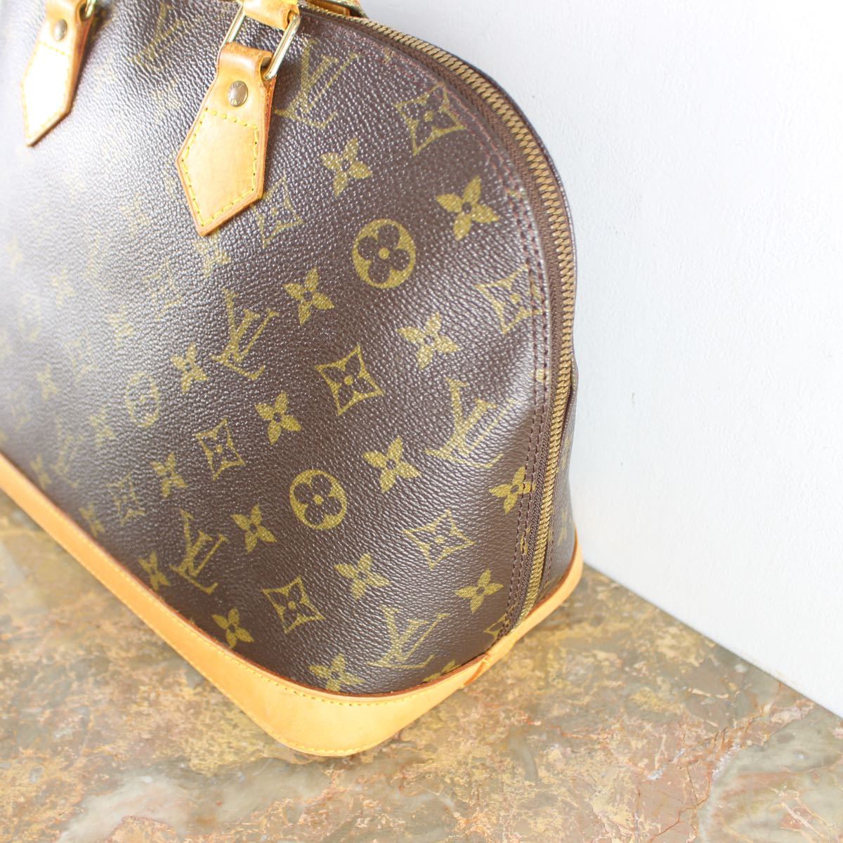 LOUIS VUITTON M51130 BA1907 MONOGRAM PATTERNED HAND BAG MADE IN FRANCE/ルイヴィトンアルマモノグラム柄ハンドバッグ