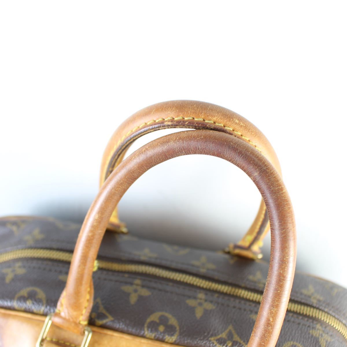 LOUIS VUITTON M47270 SD0065 MONOGRAM BOSTON BAG MADE IN FRANCE/ルイヴィトンドーヴィルモノグラム柄レザーボストンバッグ