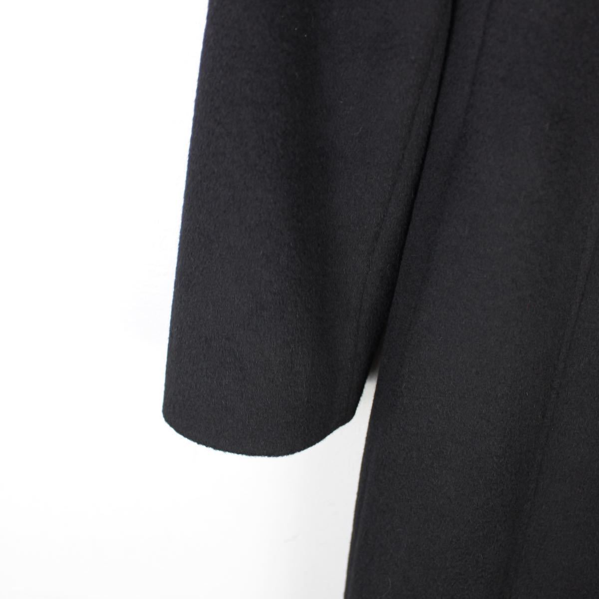 VALENTINO CASHMERE100% NO COLLAR COAT MADE IN ITALY/ヴァレンチノローマカシミヤ100%ノーカラーコート