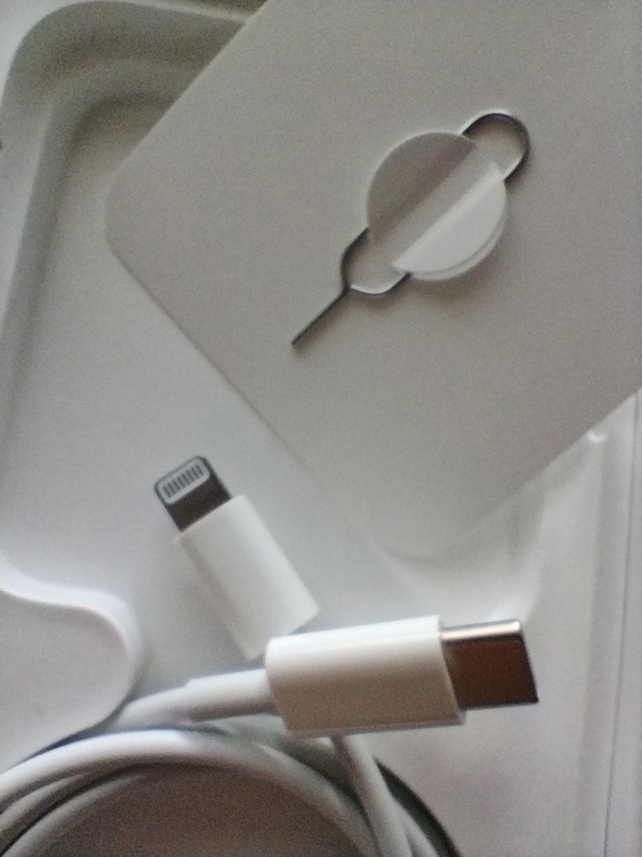純正lightningケーブル USB-C 箱 ステッカー iPhone充電ケーブル iPhoneSE2