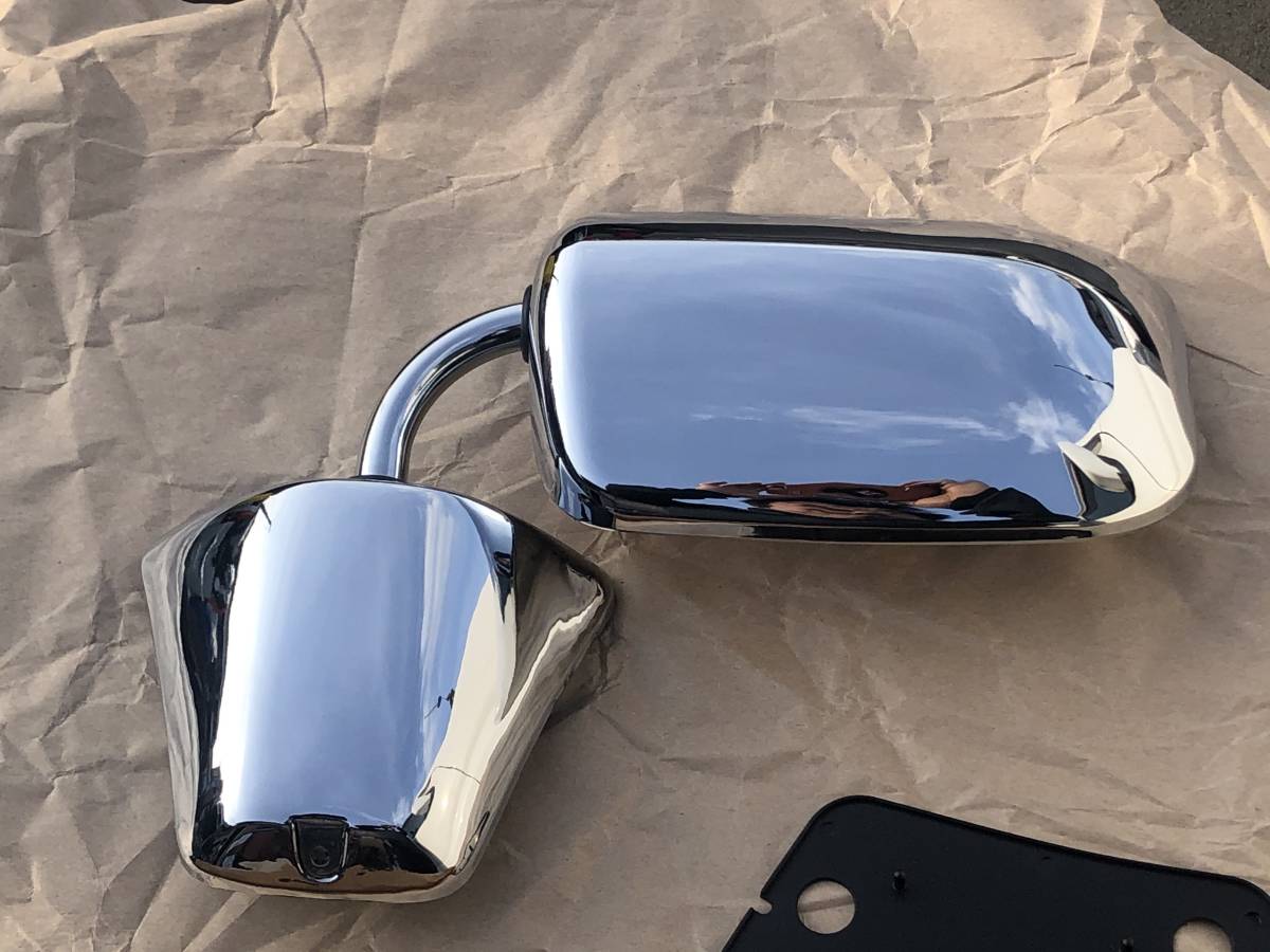 Pilot all-purpose GM style door mirror Chevrolet GMC Suburban USDM Ame car chrome mirror old car 70\'s 80\'s full size truck immediate payment 