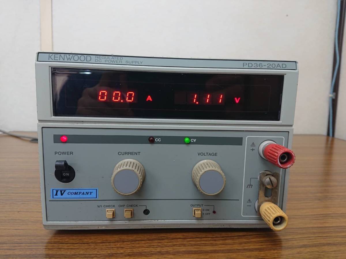 Yahoo!オークション - KENWOOD ケンウッド 直流安定化電源 PD36 Yahoo!オークション - KENWOOD ケンウッド 直流安定化電源 PD36