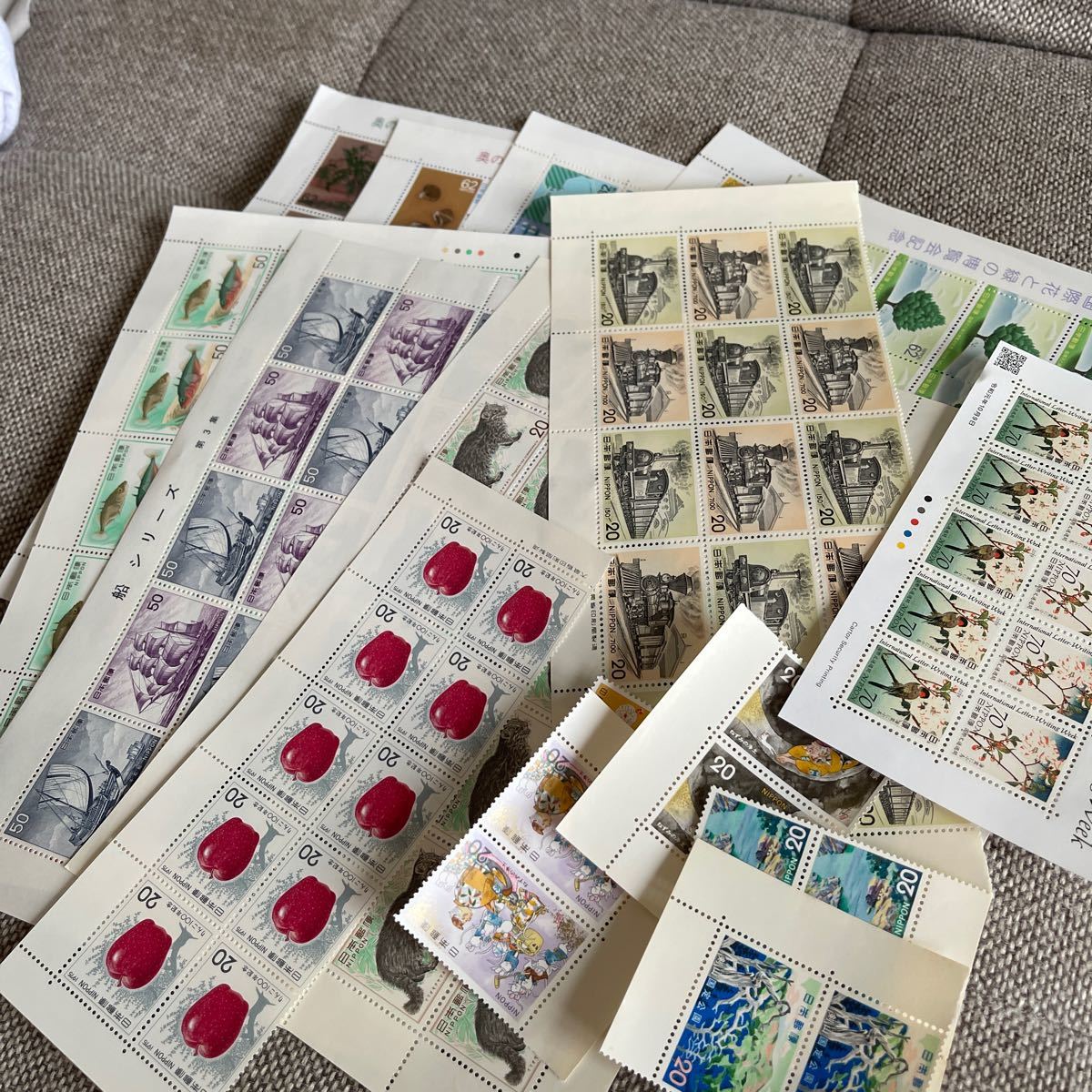 切手シート　10212円分 