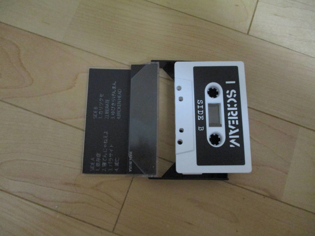 【カムズ/DISARRAY】EYESCREAM/I SCREAM セカンド・カセットテープ/NO NO NO/経血/80’S JAPANESE HARDCORE/KRIMEWATCHの画像2