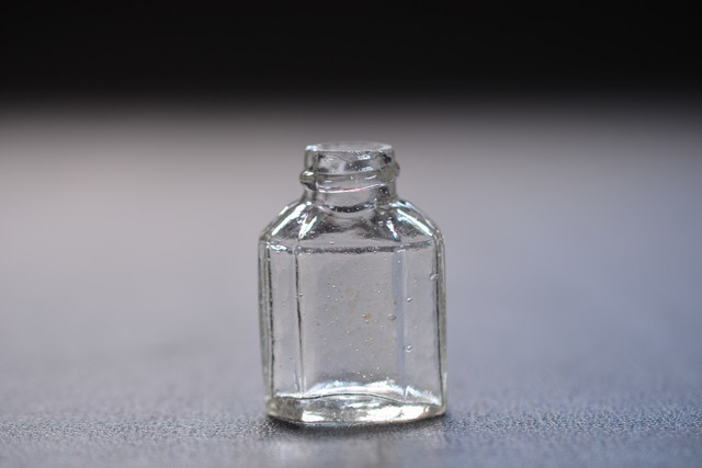 ヒロポン ガラス瓶 空瓶 アンティーク-
