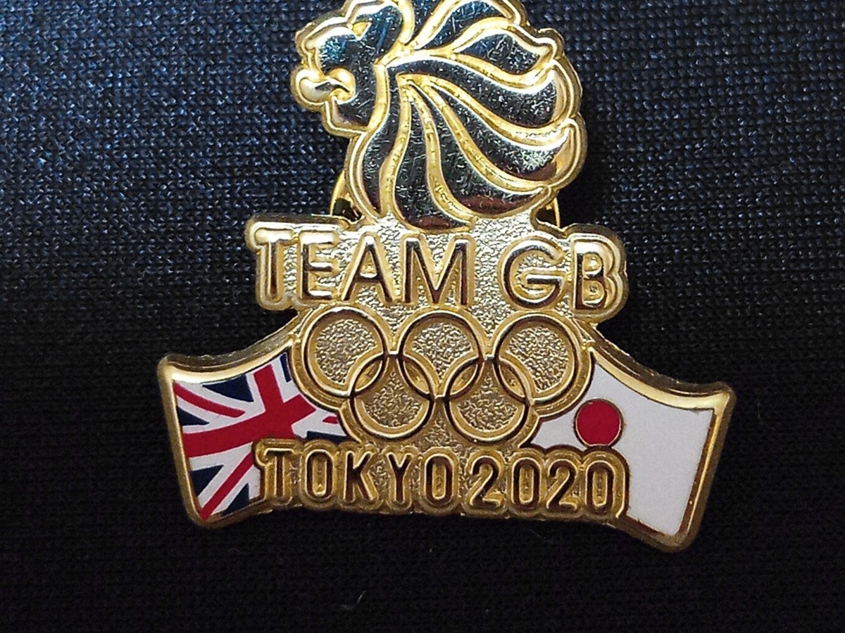 イギリス代表　ピンバッチ　GREAT BRITAIN 東京オリンピック2020　バッジ　tokyo 