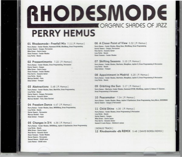 PERRY HEMUS ペリー・ヒムス『Rhodesmode』お洒落メロウCAFE オーガニック系 ・送料無料_画像3